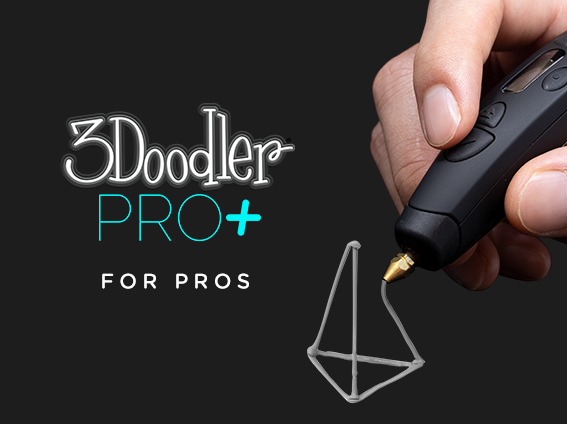  3Doodler PRO+ 3D Printing Pen (2023), Design Tool for Creative  Professionals, 3D Pen Set for Adults - Includes Speciality Plastic  Materials + Interchangable Nozzle Set and More : Industrial & Scientific