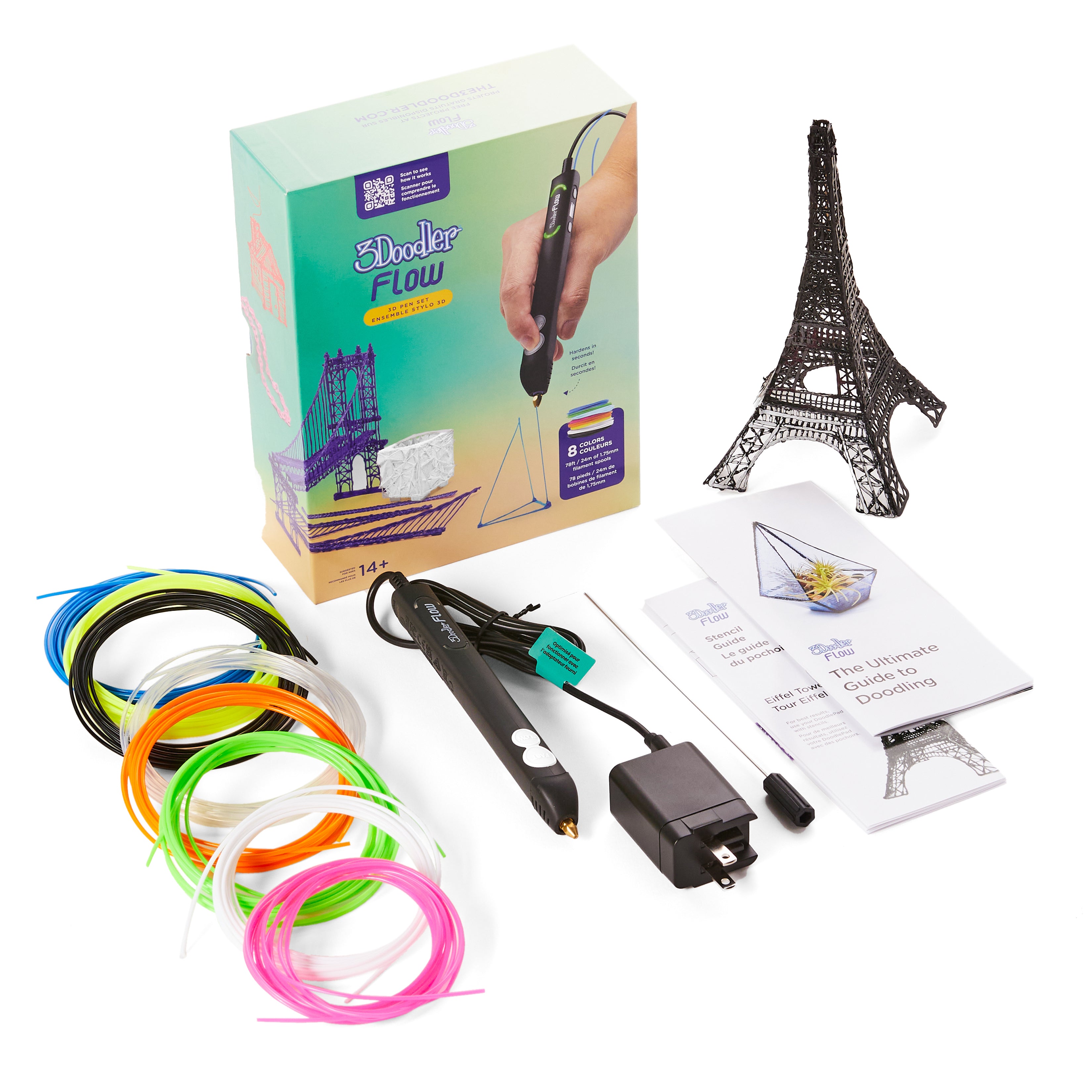 Stylo 3D Intelligent, Stylo imprimante 3D Doodler 3D pour Enfants Stylo 3D Intelligent, Stylo imprimante 3D Doodler 3D pour Enfants
