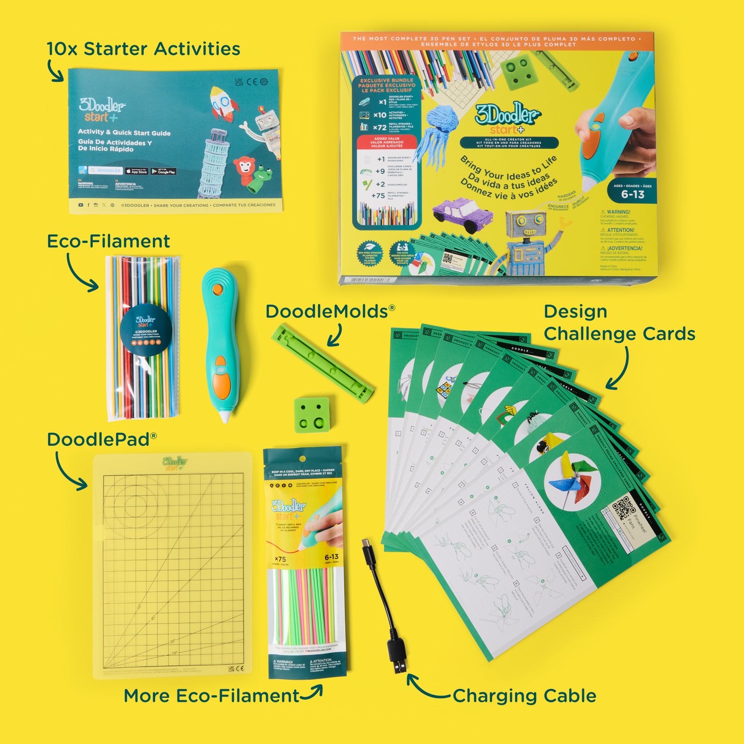 3Doodler Start+ All-in-One Creator Kit
