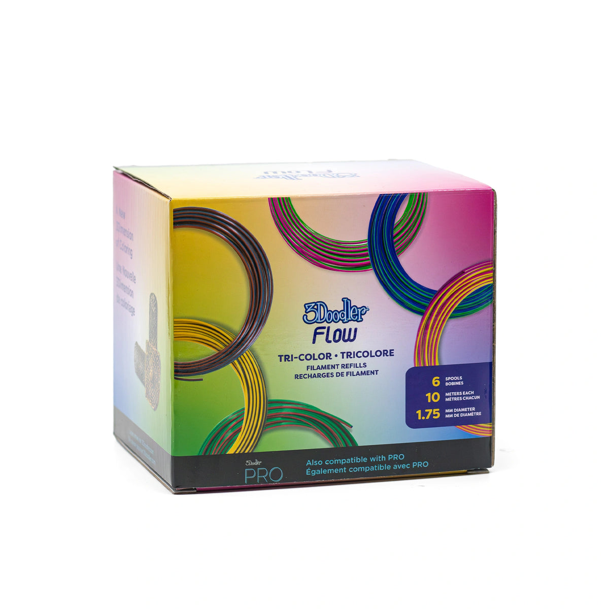 3Dペン　はんだごて　フィラメントまとめ売り3Doodler flow 3Doodler Flow Tri-Color Refills