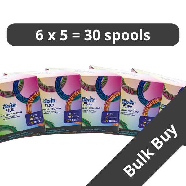 Flow Tri-Color Refills (6 Spools Each Pack)