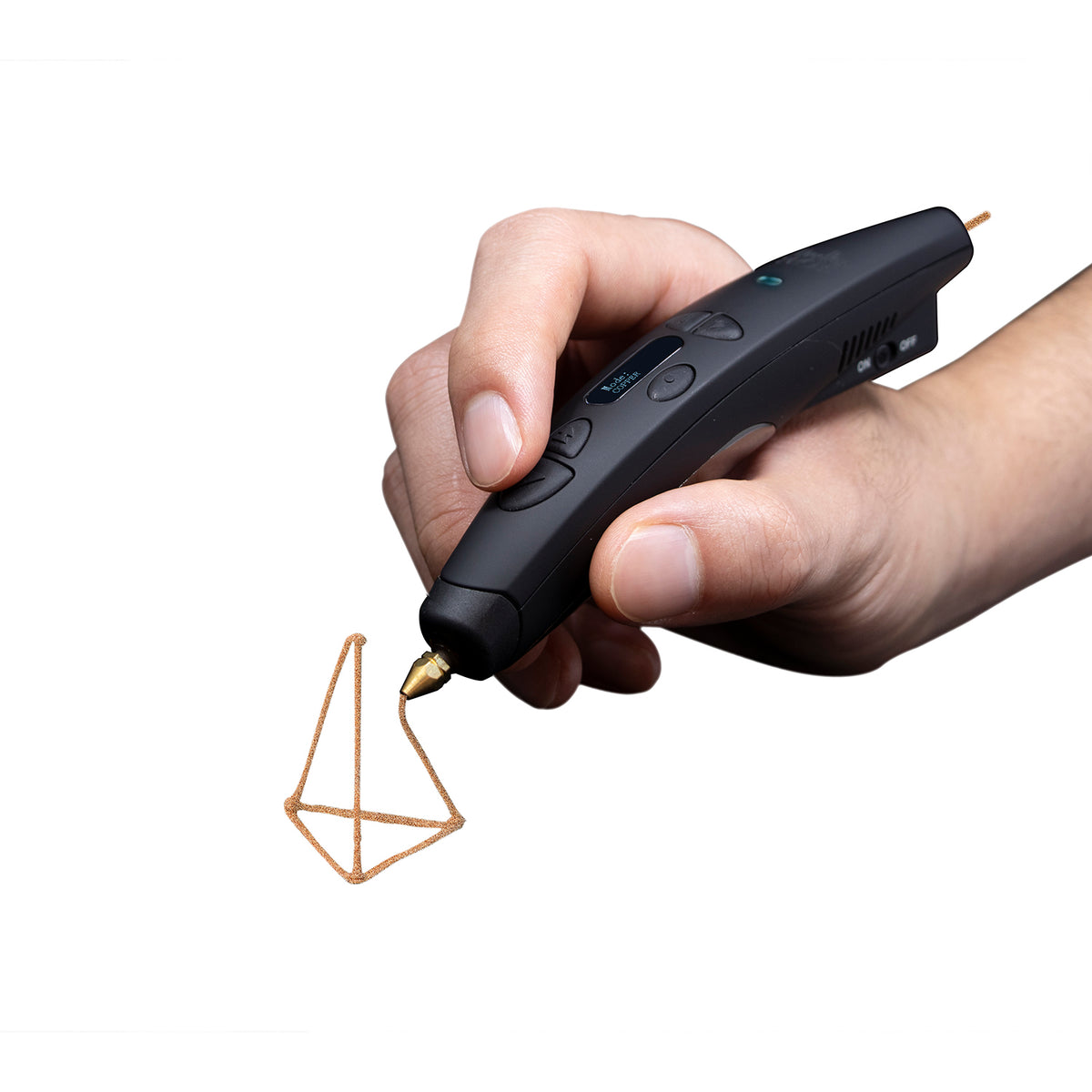 Lápiz 3D 3Doodler Pro, para dibujar a mano alzada objetos tridimensionales
