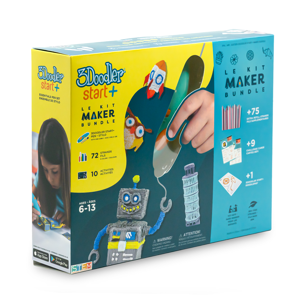 3Doodler Start + 兒童版3D列印筆基本組合– 黑膠兔商行Blackrabbit